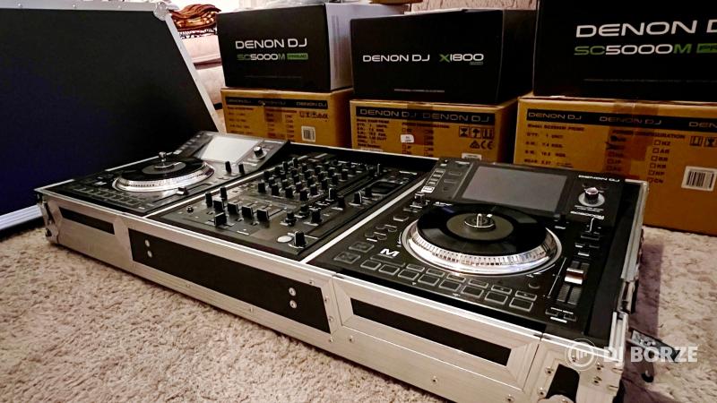 Gyűjtői, ÚJ állapotú ,dobozos, 2 db DENON SC5000M + 1 db DENON X1800 + MAGMA rack
