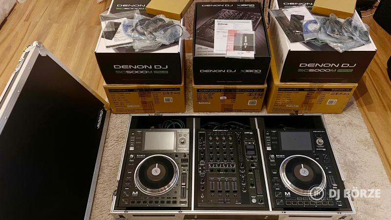 Gyűjtői, ÚJ állapotú ,dobozos, 2 db DENON SC5000M + 1 db DENON X1800 + MAGMA rack