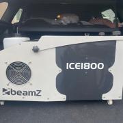 ‼️ELADÓ NAGYON KEVESET HASZNÁLT BEAMZ ICE1800 DMX HIDEGFÜSTGÉP ‼️
