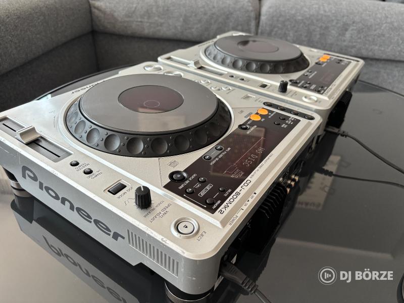 Pioneer CDJ-800 MKII pár (Új állapotú)
