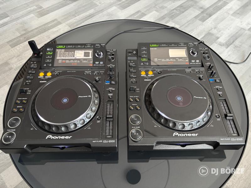 Pioneer CDJ-2000 pár (Új állapotú)