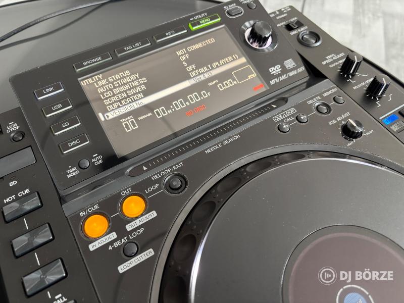 Pioneer CDJ-2000 pár (Új állapotú)