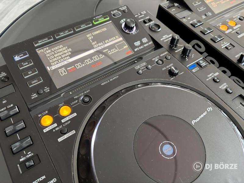 Pioneer CDJ-2000 pár (Új állapotú)
