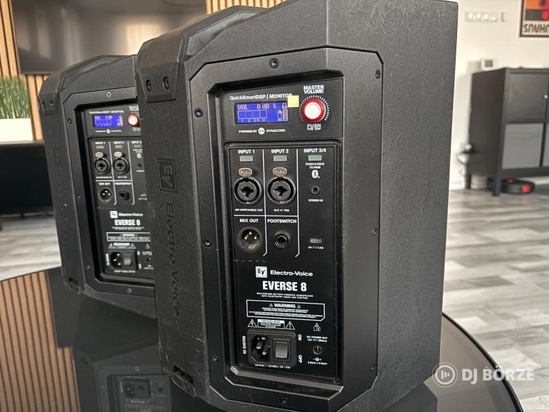 ElectroVoice EVERSE 8 akkumulátoros PA hangfalpár