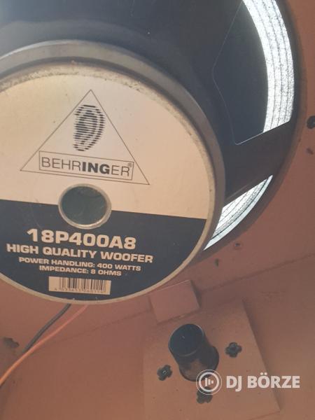 Behringer Eurolive B1800X subládapár, mélyláda
