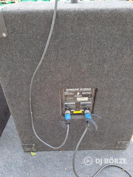 Behringer Eurolive B1800X subládapár, mélyláda