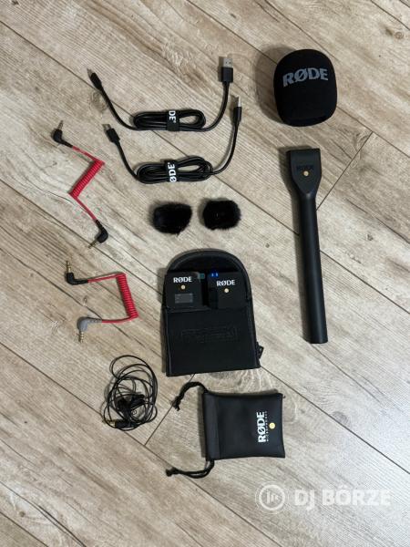Eladó RØDE Wireless GO II Single + sok tartozék – kiváló állapot