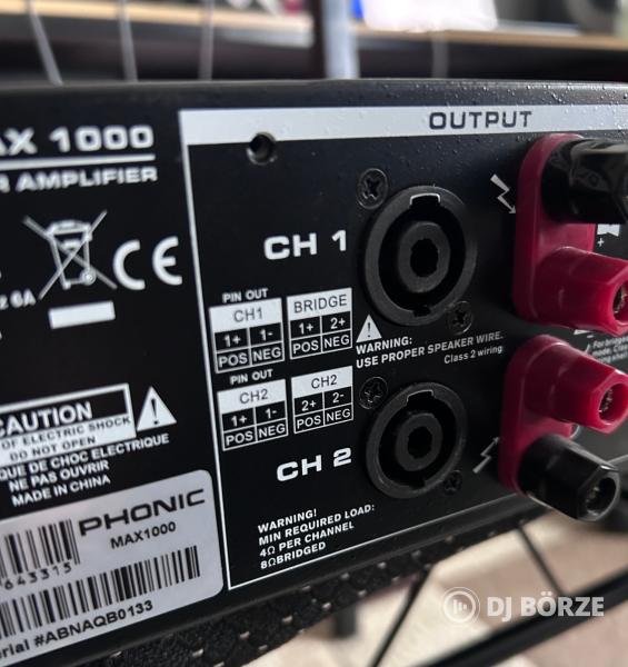 Phonic Max 1000 Végfok