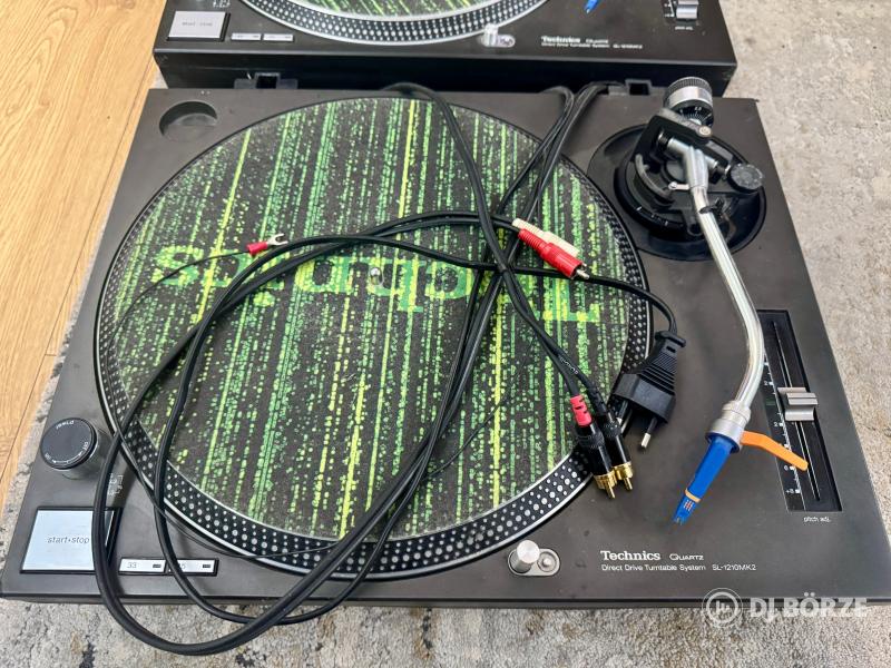 Eladó 2 db Technics SL-1210MK2 DJ lemezjátszó – kiváló állapotban
