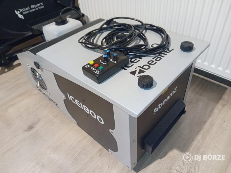 BeamZ ICE1800 DMX hidegfüstgép (1800W) + jégtartály(beszámítás is)