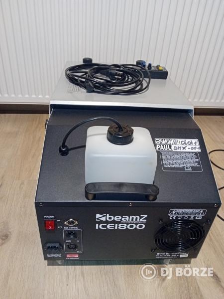 BeamZ ICE1800 DMX hidegfüstgép (1800W) + jégtartály(beszámítás is)