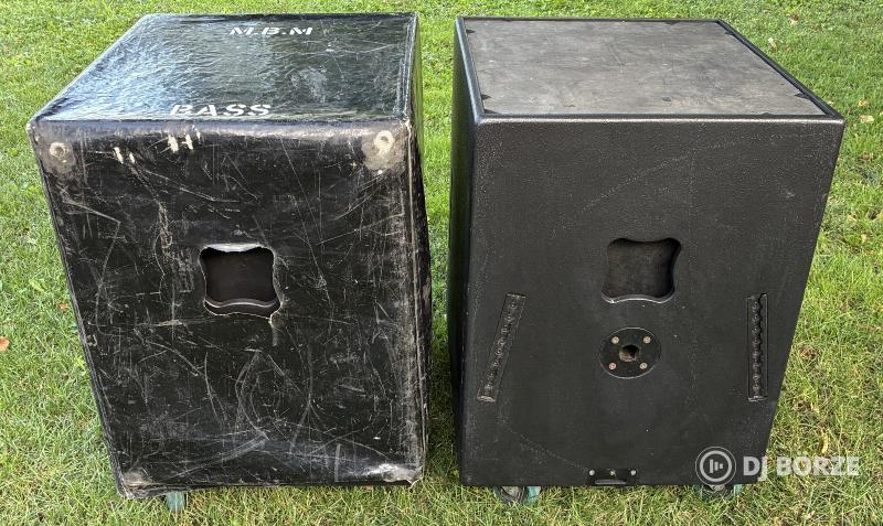 HK Audio RL 118F (600/1200W) SUB pár védőhuzattal