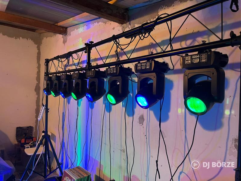 8x 150W LED BEAM Robot lámpa