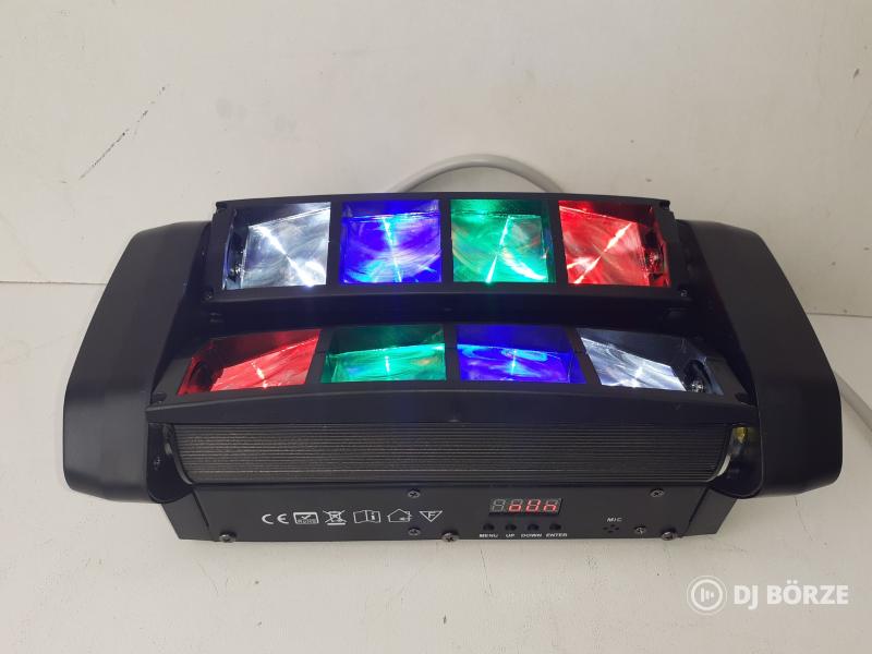 utolsó 2db! rgbw led spider (beszámítás is) fémházas (Bp.- Székesfehérvár)