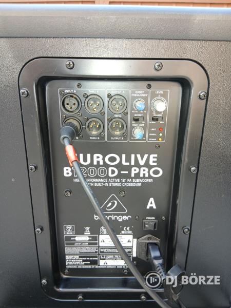 Behringer EUROLIVE B1200D-PRO mélynyomó