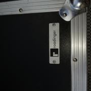 Roadinger asztali Mixer Case Rack láda 4U