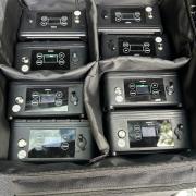 Akkumulátoros PAR Lámpa - 4x12W RGBWAUV - IP65 - 8 db