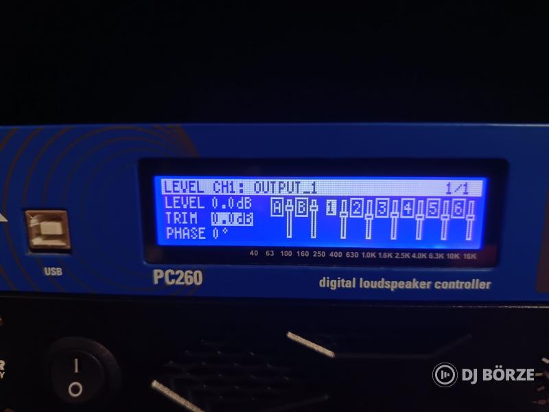 Proel pc260 rendszer processzor