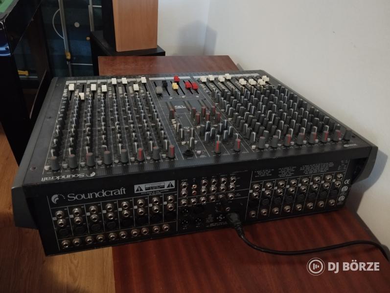 Soundcraft Spirit LX7 (16 csatornás) keverő