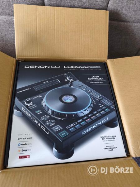2db Denon DJ LC6000 Prime DJ controller – 1év Páko garanciával!!