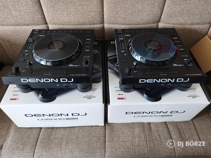 2db Denon DJ LC6000 Prime DJ controller – 1év Páko garanciával!!