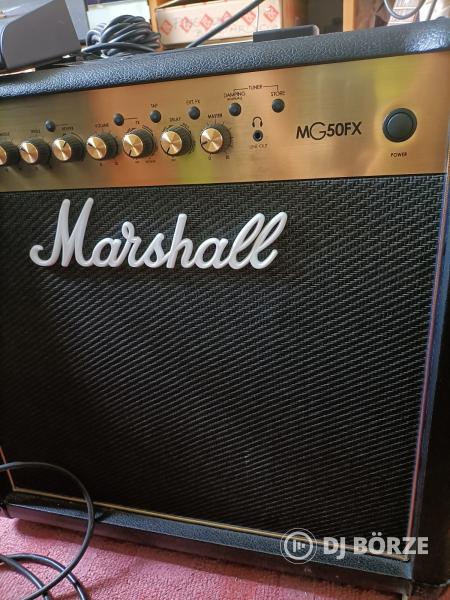Marshall MG50FX gitár kombo erősítő + footswitch pedál