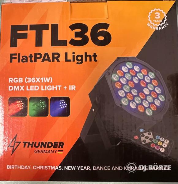 Thunder FTL36 Flat PAR Lamp 2db