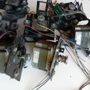 Martin mac 2000 robot és retro 24v fények bontott alkatrészei