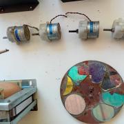 Martin mac 2000 robot és retro 24v fények bontott alkatrészei