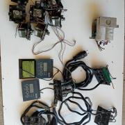 Martin mac 2000 robot és retro 24v fények bontott alkatrészei