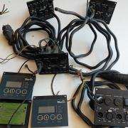 Martin mac 2000 robot és retro 24v fények bontott alkatrészei