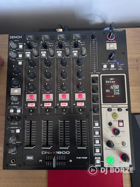 Denon DN-X1600 professzionális 4 csatornás digitális DJ keverő
