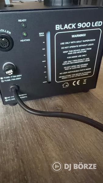 Light4Me Black 900 LED füstgép – 2x használt - ajándék ködfolyadék