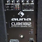 AUNA CUBE1812 AKTÍV 2.1 subwoofer