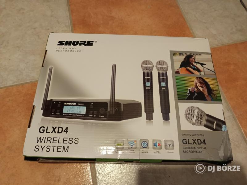 Shure Rádiós Mikrofon GLXD4
