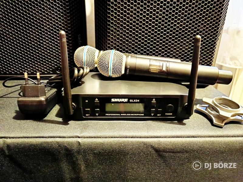Shure Rádiós Mikrofon GLXD4