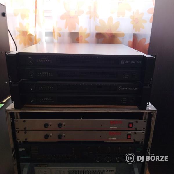 C Audio RA 1001, 2001 Martin Audio végfokok.