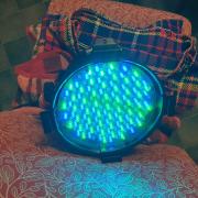 A LED-es fényszóró Par 56 RGB DMX