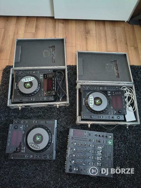 3 darab 900 Pioneer cdj