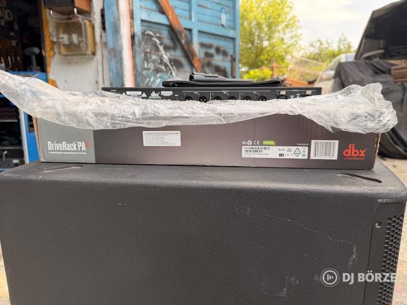 🚀 dbx DriveRack PA2 Processzor + RTA-M Mérőmikrofon Szett ELADÓ! 🚀