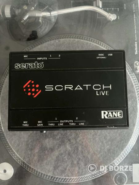 Serato SL1 timecode hangkártya