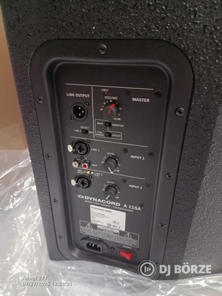 DC A115A-230V aktív hangsugárzó