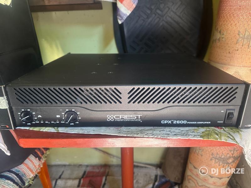 Hangrendszer (JBL, CREST, DBX)