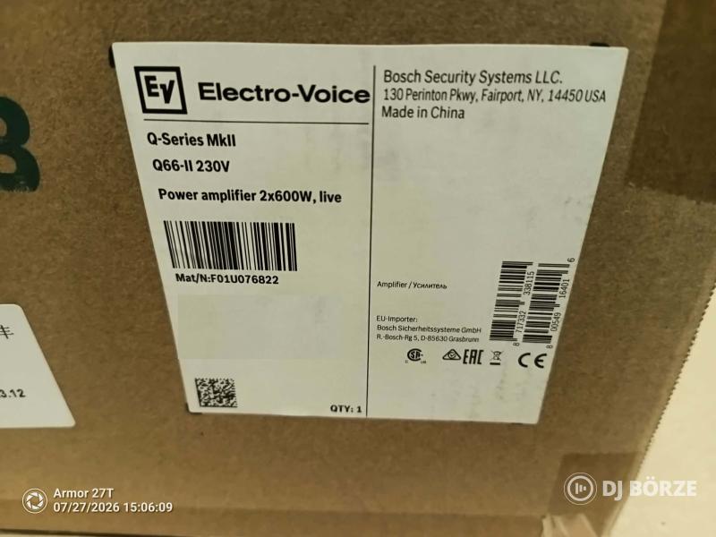 Electro Voice Q66 Erősítő