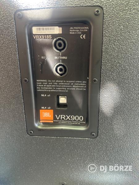 JBL VRX 918s passzív mélyláda