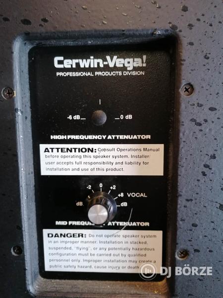 Cerwin-Vega CVX Series Model 153 passzív hangfal