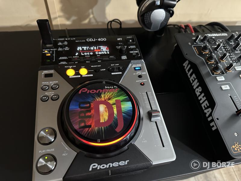 Pioneer cdj 400/ djm 400 szett eladó!
