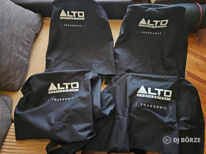 ALTO Professional TS410 + TS12S hangrendszer - 2x aktív hangfal + 2x szubwoofer + keverő + állványok