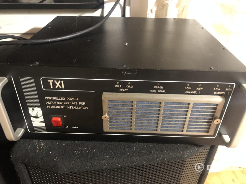 TXI Integrated 2 Channel Power Amplifier 2000W vintage erősítő