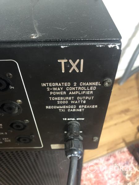 TXI Integrated 2 Channel Power Amplifier 2000W vintage erősítő